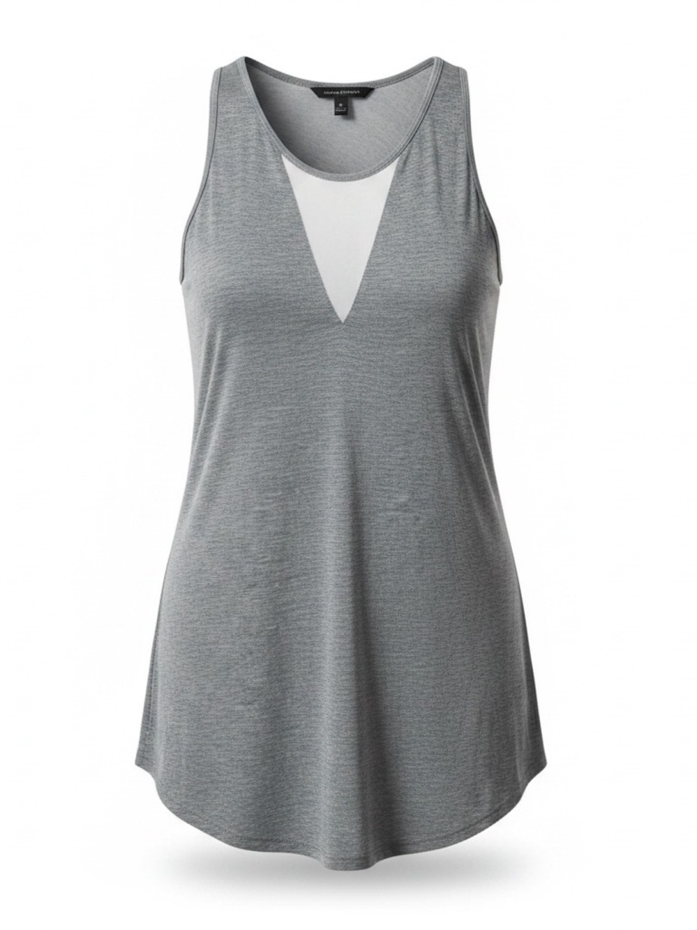 Banana Republic Gray Women’s Viscose Athletic Top Size M